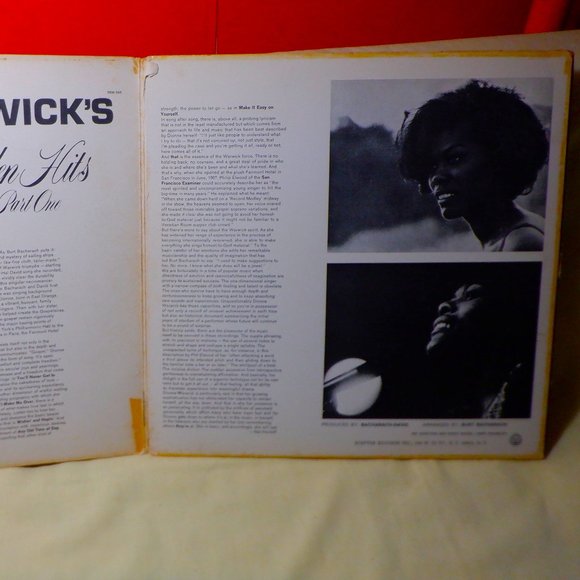 ~~~ DIONNE WARWICK ~~~ Golden Hits ~ Part One - Picture 3 of 3